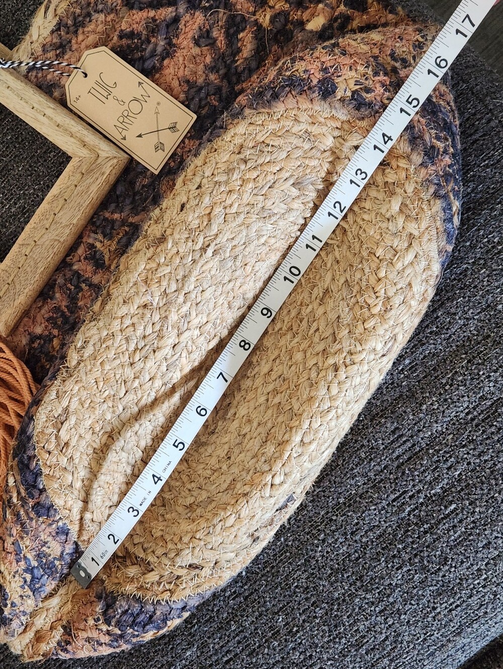 🆕️ 🏝Twig & Arrow🏝 - Woven Beach Tote Bag - Picture 12 of 16